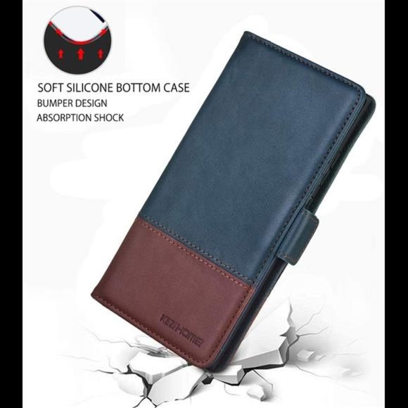 Fathers Day Gifts For Galaxy Note 20 Ultra Leather Wallet Case Credit Card Slot - Picture 4 of 7